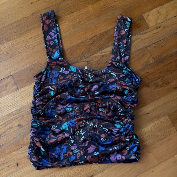 Free People velvet corset top - Picture 3 of 6